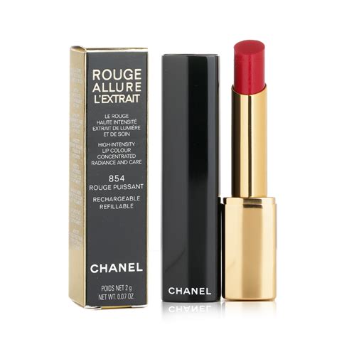 rouge puissant chanel 854|ROUGE ALLURE L'EXTRAIT .